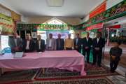 برگزاری میز خدمت دامپزشکی گناباد به مناسبت هفته دولت 